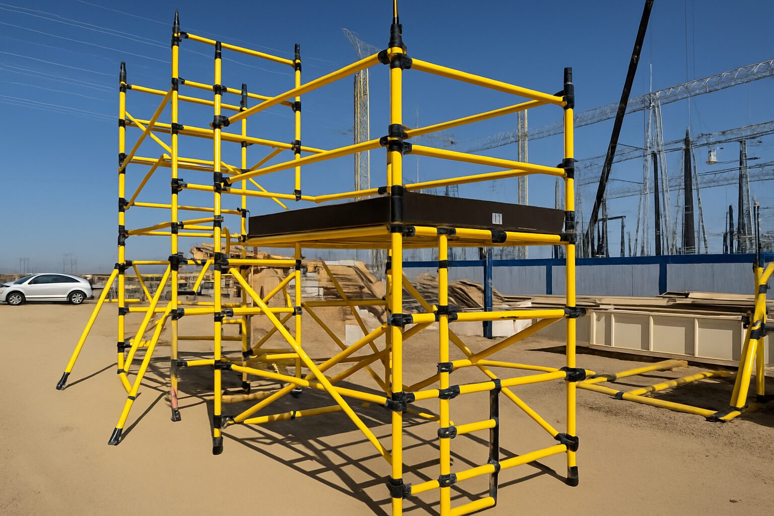 Standard Systems fiberglass scaffold
